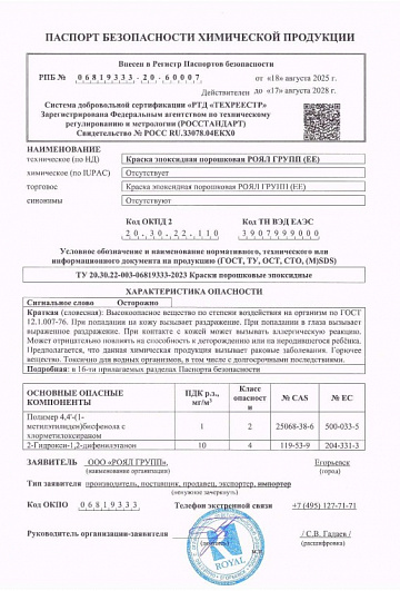 Паспорт EE Паспорт EE